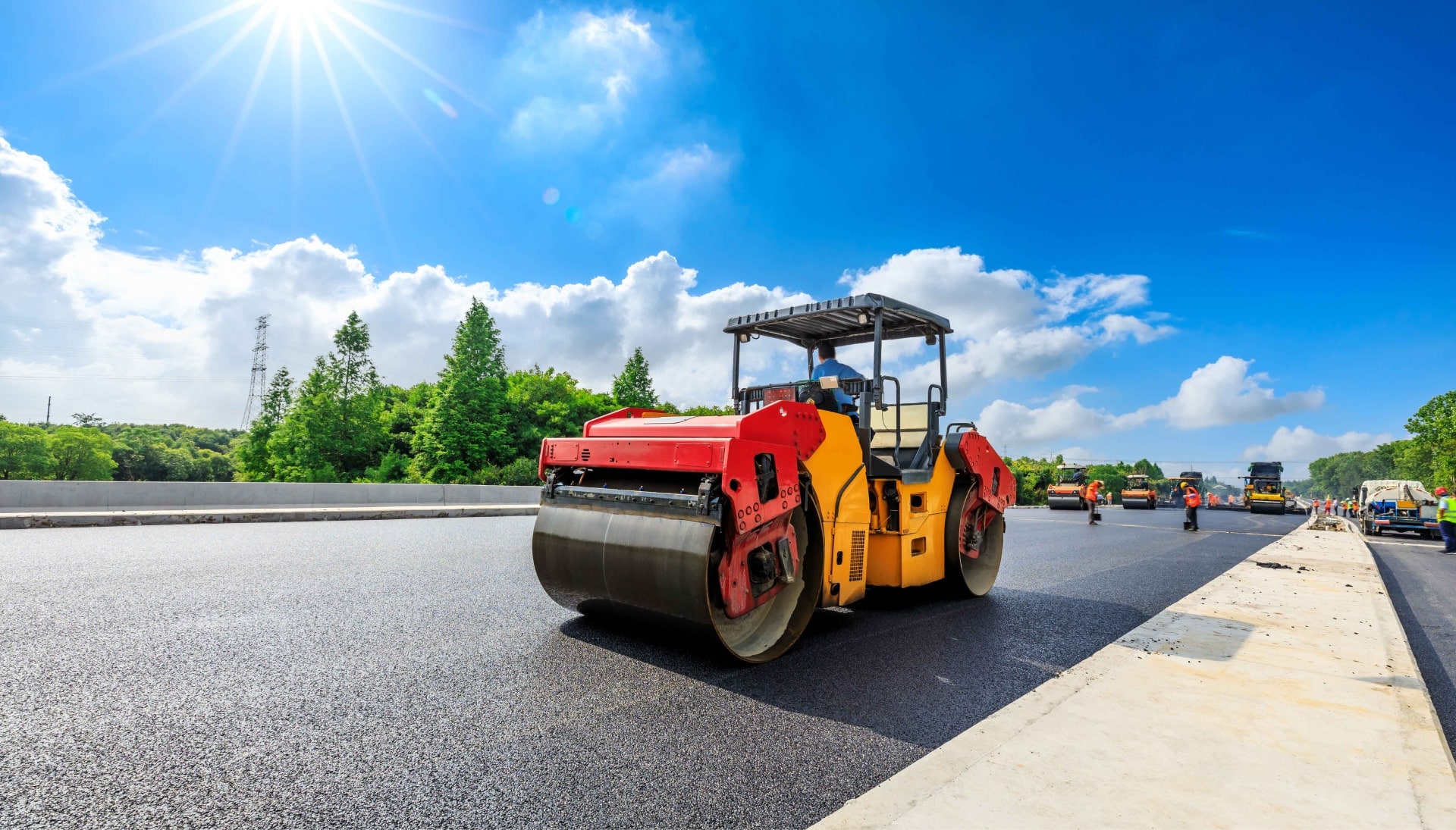 Smooth asphalt paving in Greenwood, IN creates durable surfaces.